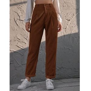 Shein Corduroy Brown Pants
